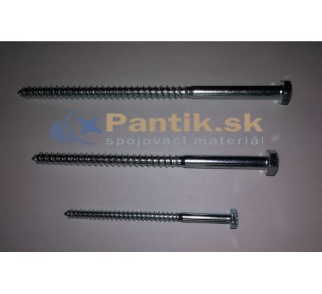 Skrutka 6x200 DIN 571 Zn